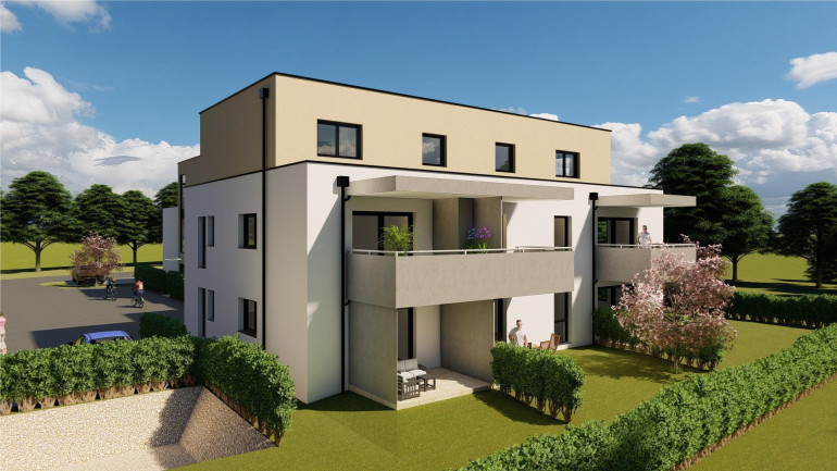 Grundstück - 4482, Ennsdorf - Genehmigtes Neubauprojekt mit 14 Wohnungen auf Baurecht, Share Deal