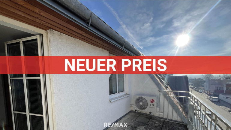 Wohnung - 4300, St. Valentin - Charmante 3-Zimmer-Wohnung mit Dachterrasse!