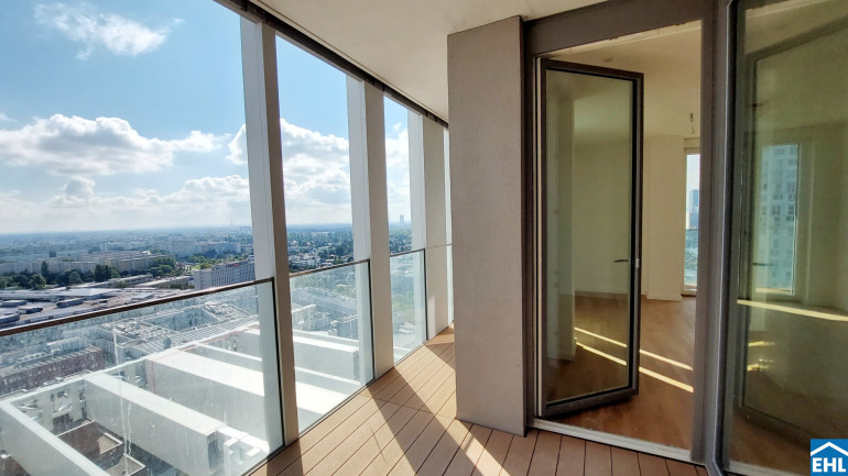 Wohnung - 1220, Wien - Wohnen mit Skyline-Flair – Rooftop Pool & Fitness bei der U1