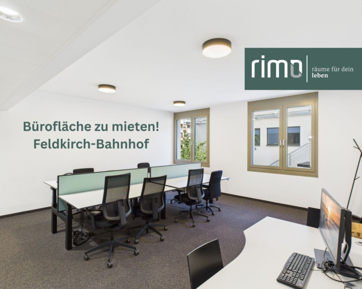 Büro / Praxis - 6800, Feldkirch - Top-Büros direkt am Bahnhof Feldkirch