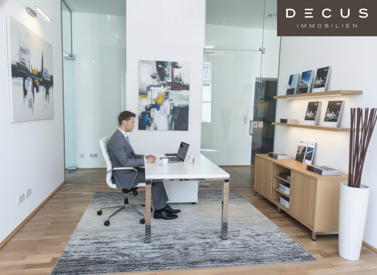 Büro / Praxis - 1030, Wien - + + + + NÄHE WIEN MITTE + + + repräsentatives 6-Raum-Altbaubüro mit Glas + + + GEKÜHLT + + +