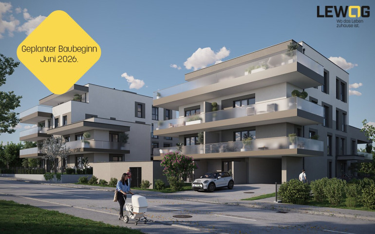 Wohnung - 4060, Leonding - B01 | Die Gartenwohnung - 3 Zimmer und 120 m² Garten - Leonding Stadtzentrum