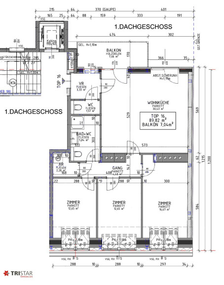 Wohnung - 1050, Wien - NEU! • ERSTBEZUG • EXKLUSIVE 3–4 ZIMMER-WOHNUNGEN • BALKON/TERRASSE • KLIMAANLAGE • TOP-AUSSTATTUNG • 1050 WIEN
