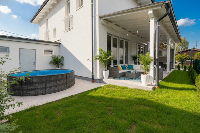 Haus - 2201, Gerasdorf bei Wien - 🏡Letzte Chance auf diesen Preis! Mitte Februar wird es teurer!:-> TRAUMHAFTES ERSTBEZUGS-EINFAMILIENHAUS in GERASDORF mit 4 ZIMMER, GARAGE, GARTEN, TERRASSE