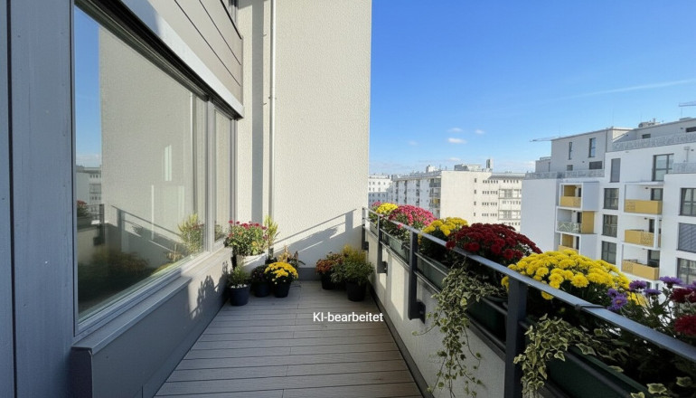 Wohnung - 1220, Wien - Tokiostraße: 4 Zimmer-Maisonetten-Wohnung mit einer Loggia und Terrasse + optionaler Garagenstellplatz!