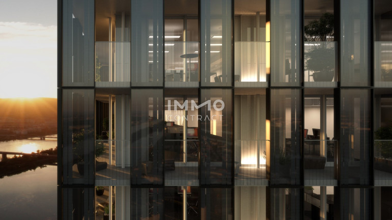 Wohnung - 1220, Wien - DC2 Tower: SKY RESIDENCES - 1 Zimmer: 32 Etage