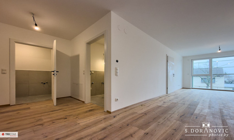 Wohnung - 1220, Wien - NEU! Photovoltaikanlage • Bezugsfertig • 19 Eigentumswohnungen • Schlüsselfertig • Urban + Natur • 1220 Wien • Balkon / Terrasse / Loggia / Garten • 2–4 Zimmer •