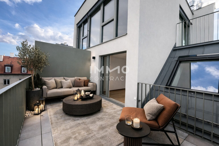 Wohnung - 1120, Wien - Einziehen & wohlfühlen direkt in U-Bahn Nähe: 3-Zimmer DG-Wohnung mit Balkon und Terrasse