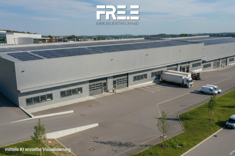 Halle / Lager / Produktion - 3390, Melk - NUR NOCH 2-3 MIETER! | 2026 Neubau Premium-Hallenpark in Melk - flexibel und modern