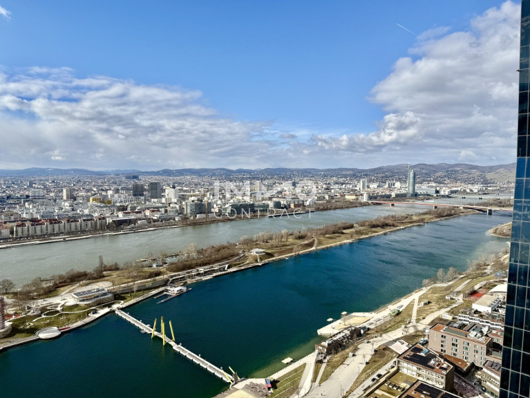 Wohnung - 1220, Wien - Freie Sicht. Volle Skyline. – 2 Zimmer mit Loggia - DC2 Tower