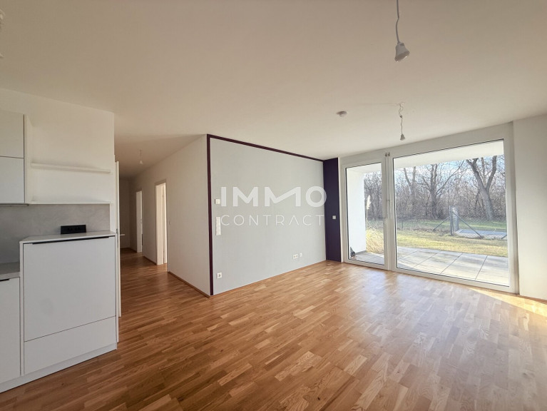 Wohnung - 1210, Wien - EDI N° 7 -  3-Zimmer-Erdgeschosswohnung | Loggia | 184 m² Eigengarten | Großzügige Räume | Naturblick