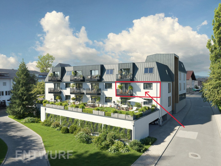 Wohnung - 4880, St. Georgen im Attergau - Leistbares barrierefreies Wohnen im Putzhammerhaus im Zentrum von St. Georgen - Verkaufsstart!- Jetzt informieren!