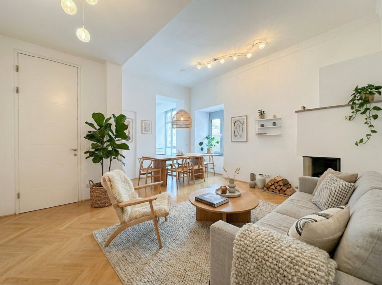 Wohnung - 1030, Wien - Stilvoll sanierte 3-Zimmer-Altbauwohnung mit modernem Komfort nahe Innenstadt