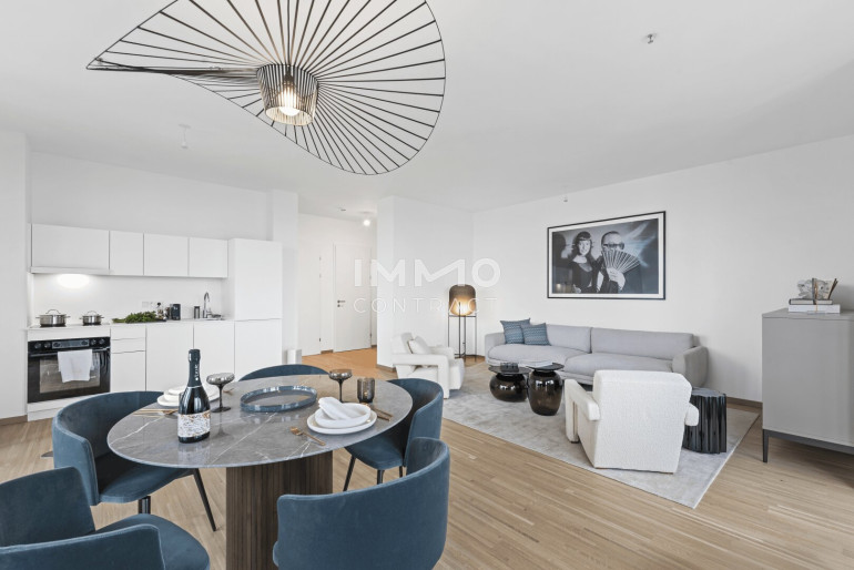 Wohnung - 1220, Wien - DC 2 Tower - Westside Skyline Living – Exklusive 2 Zimmer mit Panorama-Loggia über Wien