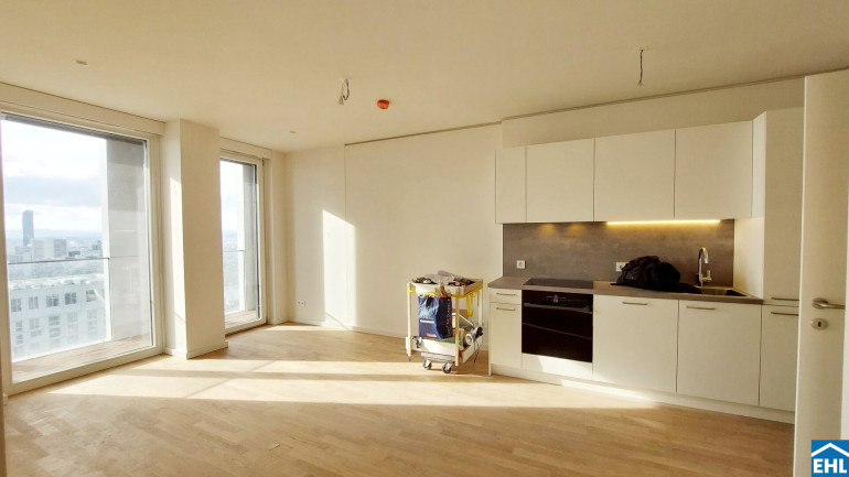 Wohnung - 1220, Wien - 2-Zi.-Erstbezug mit Rooftop Wellness & Donaublick | TOWER HOMES