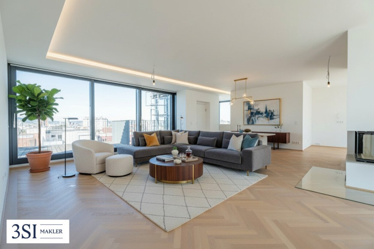 Wohnung - 1040, Wien - Sonnenverwöhntes Penthouse mit Lift & außergewöhnlicher Wohnqualität