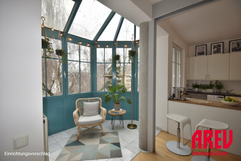 Wohnung - 4020, Linz - OFFENE 3-ZIMMER-WOHNUNG MIT PANORAMAFENSTER - NEUE KÜCHE !!