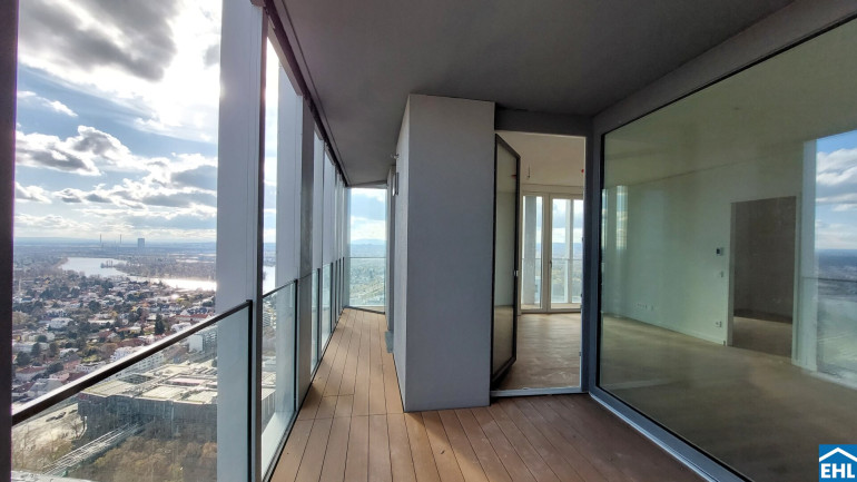 Wohnung - 1220, Wien - Erstbezug – 3-Zi.-Wohnung mit Rooftop Pool & Sauna