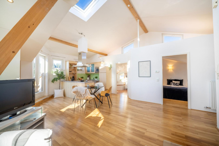 Wohnung - 5202, Neumarkt am Wallersee - Bergblick &amp; Lifestyle - Modernes Wohnen im Dachgeschoß in Neumarkt am Wallersee