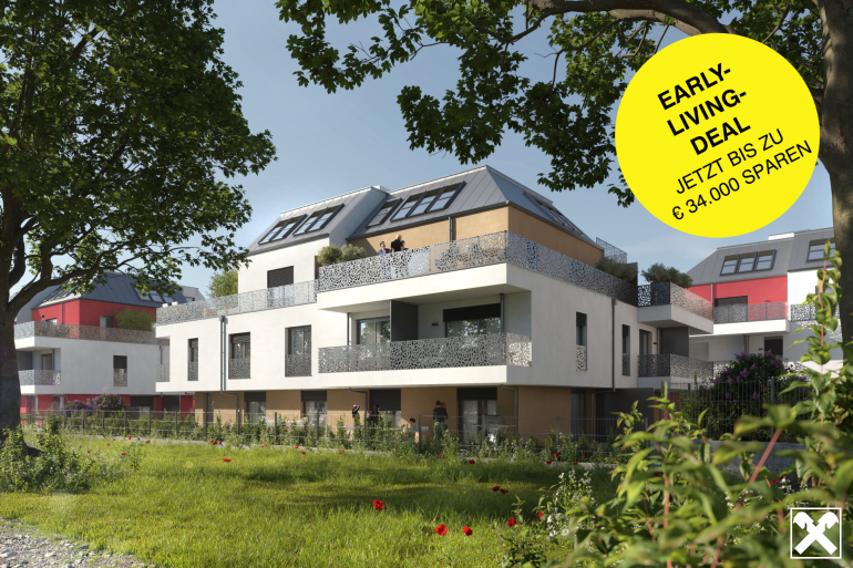 Wohnung - 1110, Wien - Preisupdate - 2-Zimmer mit Stil - Dachterrassenwohnung mit Außenfläche