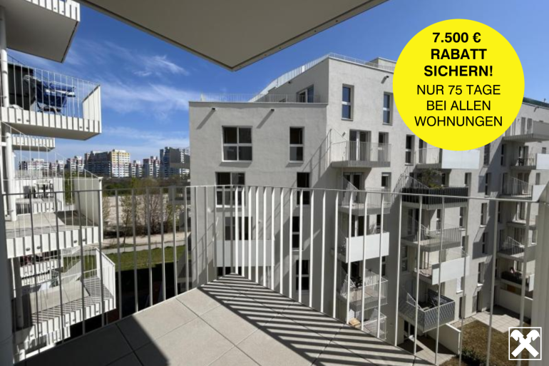 Wohnung - 1210, Wien - Jetzt Sparen mit Aktion: Jetzt einziehen! 2-Zimmer-Neubauwohnung – provisionsfrei & sofort verfügbar!