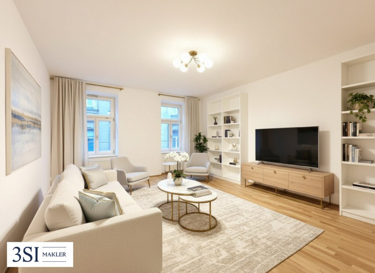 Wohnung - 1030, Wien - Charmante 1-Zimmer-Wohnung mit optimaler Raumaufteilung in Toplage des 3. Bezirks