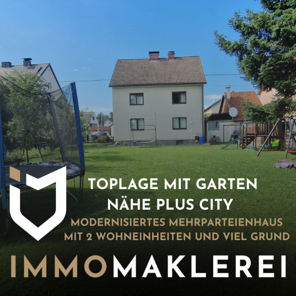 Haus - 4061, Pasching / Langholzfeld - +TOPLAGE MIT GARTEN+
MODERNISIERTES  MEHRPARTEIENHAUS MIT 2 WOHNEINHEITEN NÄHE PLUS CITY