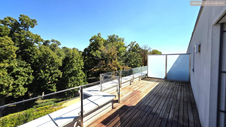Wohnung - 2344, Maria Enzersdorf - Maria Enzersdorf - Schlosspark!!! Stylische Neubauwohnung + MEGA Dachterrasse + Grün- und Weitblick!