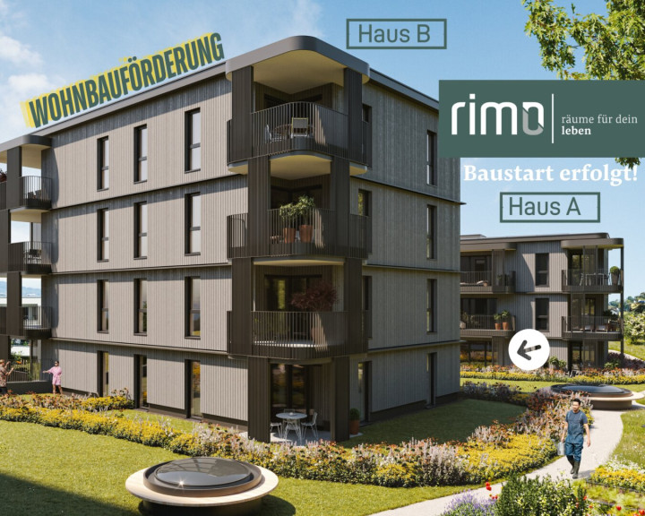 Wohnung - 6840, Götzis - 1-Zimmer-Gartenwohnung in Götzis - Top A2