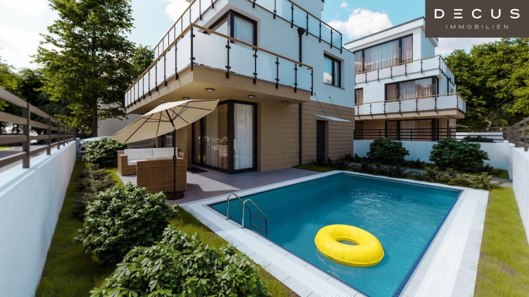 Haus - 1230, Wien - Traumhaftes Haus an der Wiener Stadtgrenze | AUBACHHAUS | BELAGSFERTIG | 4 ZIMMER + STUDIO | 2 BALKONE | 1 TERRASSE | GARTEN | 2 STELLPLÄTZE