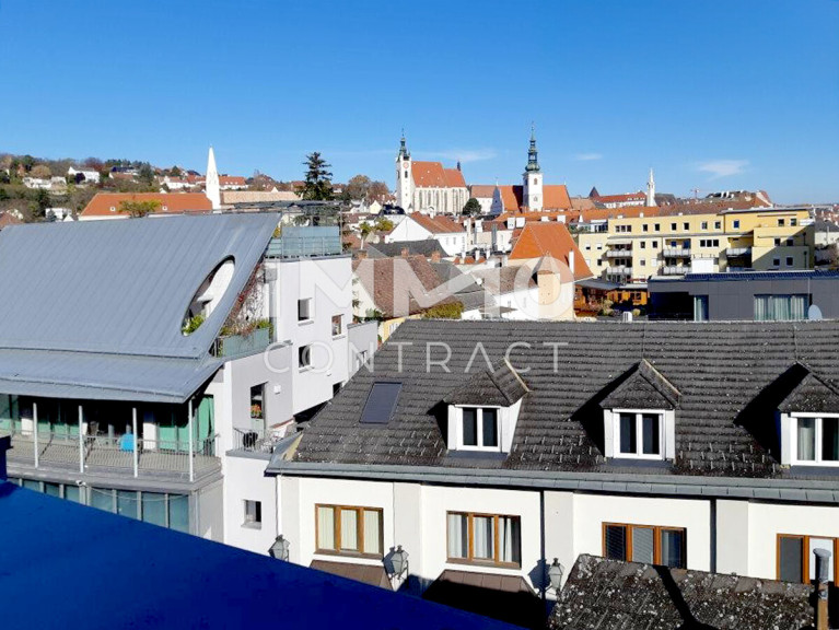 Wohnung - 3500, Krems - Sonnenverwöhnte 4-Zi-Galeriewohnung mit 2 Terrassen & traumhaftem Kremsblick – Nähe Steiner Tor