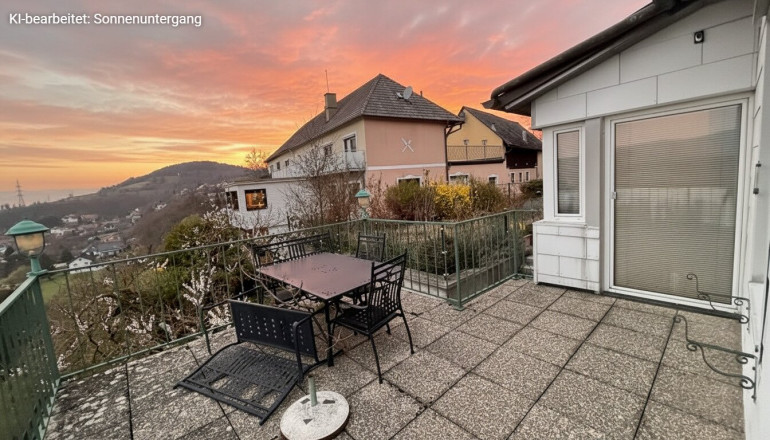 Haus - 3652, Lehen - LEHEN-Donaublick bei Stift Melk gegenüber: zwei Häuser in Hanglage mit Weitblick und viel Potential!