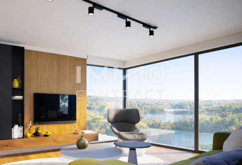 Haus - 3421, Höflein an der Donau - Stadtnah. Ruhe. Qualität. – hochwertige Neubau-Doppelhaushälfte in naturnaher Umgebung