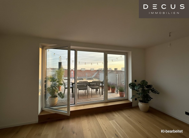 Wohnung - 1140, Wien - Exklusive Maisonette-Dachgeschosswohnung mit drei Terrassen & Masterbereich
