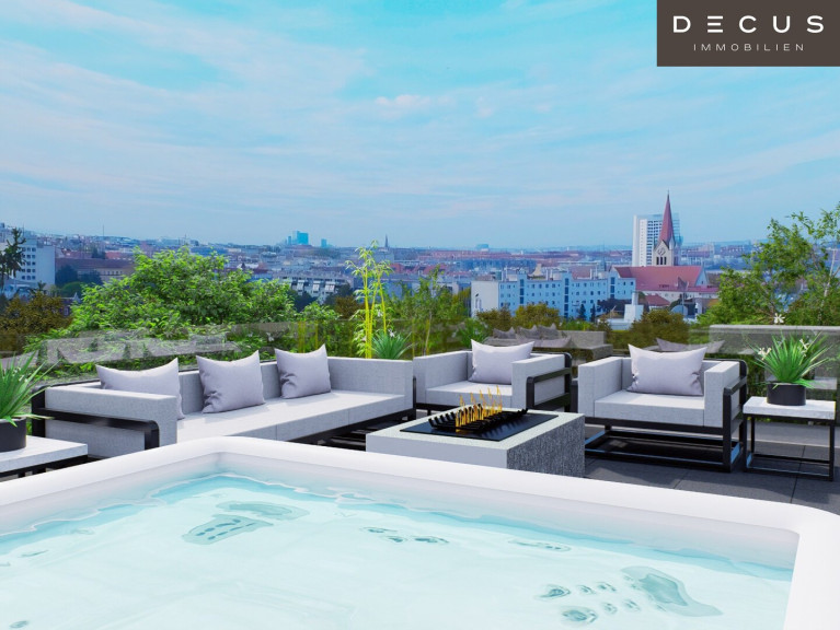 Wohnung - 1160, Wien - DACHGESCHOSS-MAISONETTE AUF 3 EBENEN MIT PANORAMABLICK ÜBER WIEN