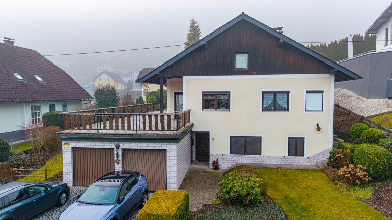 Haus - 4813, Altmünster - Ein- oder Zweifamilienhaus in Bestlage „Am Huemerhof“ mit traumhaftem Traunseeblick