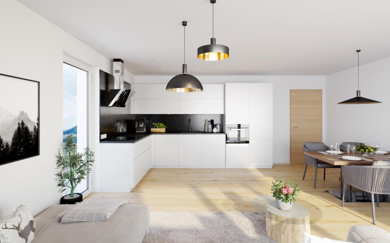 Wohnung - 5204, Straßwalchen - BergBlick 9.0 - Neuwertige 2 Zimmer Wohnung in Straßwalchen bei Salzburg