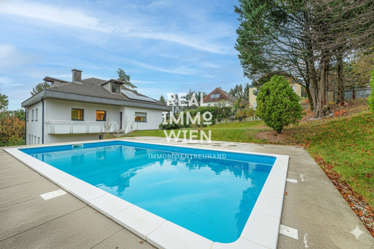 Haus - 1230, Wien - Moderne Villa mit Traumblick am Rande der Stadt..