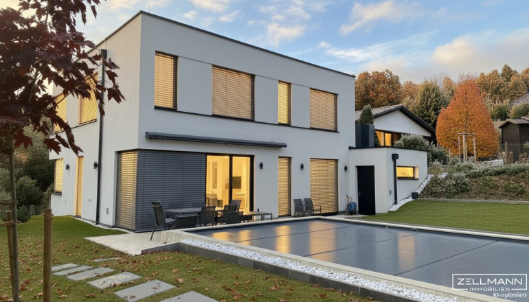 Haus - 3003, Gablitz - GABLITZ | modernes Einfamilienhaus mit tollem Ausblick über Gablitz | Pool | luxuriöse Ausstattung | Bj 2024 | ZELLMANN IMMOBILIEN