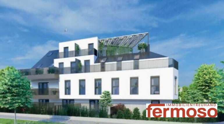 Grundstück - 1210, Wien - Baugrund mit erteilter Baugenehmigung / Gewichtete Nutzfläche: ca. 782 m².