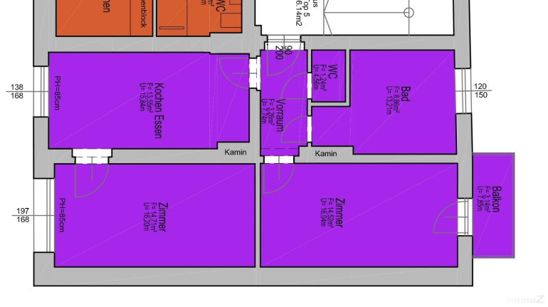 Zinshaus Renditeobjekt - 8020, Graz - Provisionsfrei in Graz/Lend, Für Anleger oder Eigennutzer!!! 2 Zimmer + Küche mit Balkon ++Videorundgang++