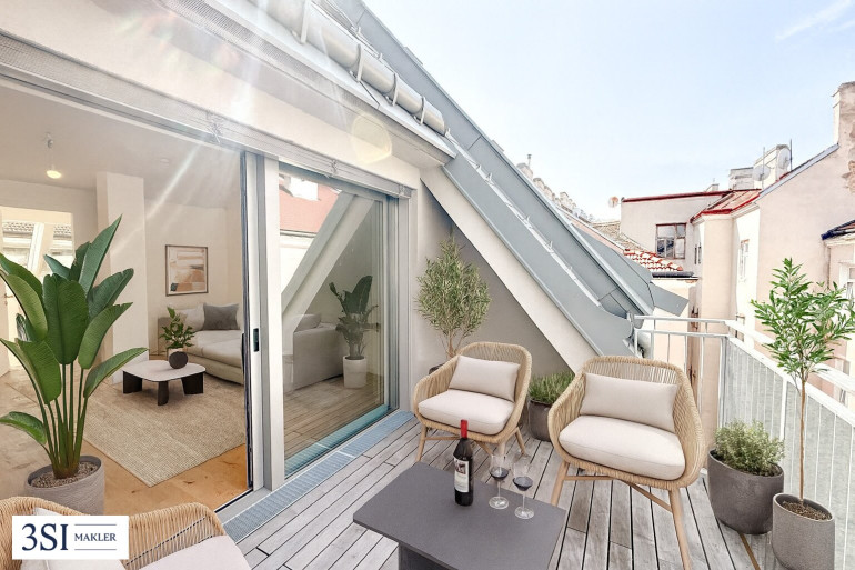 Wohnung - 1160, Wien - Eleganz & Komfort – moderne Dachgeschosswohnung mit Balkon & Premium-Design