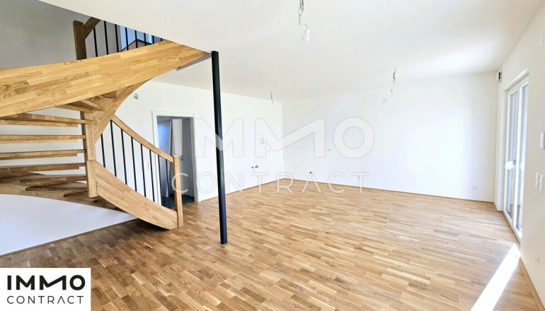 Haus - 7344, Stoob - Modern, hell, exklusiv - Mietkauf Doppelhaushälfte in attraktiver Lage von Stoob