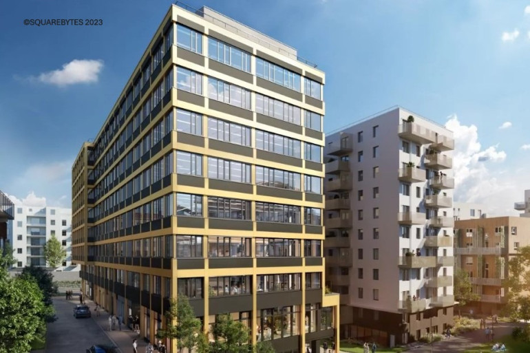 Büro / Praxis - 1030, Wien - VILLAGE WORKS Das Bürohaus im Village im dritten Wiener Bezirk