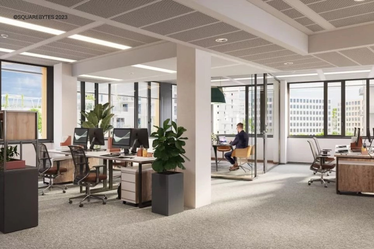 Büro / Praxis - 1030, Wien - Das Bürohaus im Village im dritten Wiener Bezirk