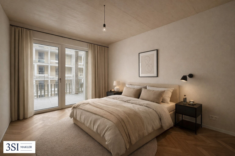 Wohnung - 1020, Wien - Urban wohnen beim Augarten – 2-Zimmer-Wohnung mit Balkon