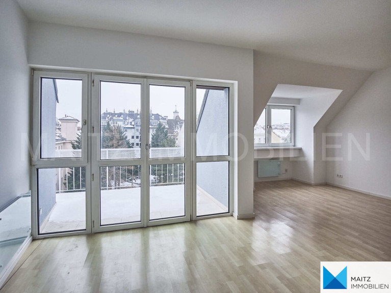 Wohnung - 1170, Wien - Sanierte DG-Wohnung mit Balkon *Ruhelage und Ausblick* | nahe Rötzergasse