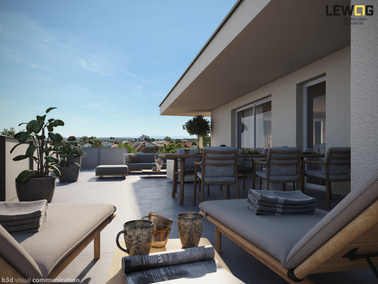 Wohnung - 4060, Leonding - B13 - 111 m² DG-Wohnung mit großem Balkon