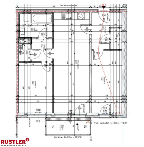 Wohnung - 8020, Graz - Attraktive 3-Zimmerwohnung mit BALKON!