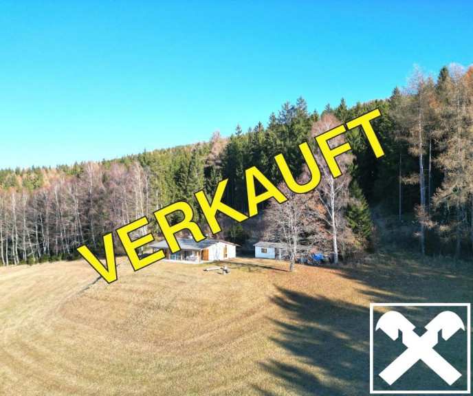 Grundstück - 9472, Weißenberg-Ettendorf - Ihr Naturdomizil am Weißenberg! Umfangreiche Wald- und Wiesenflächen mit entzückendem Wohn-Ferienhaus